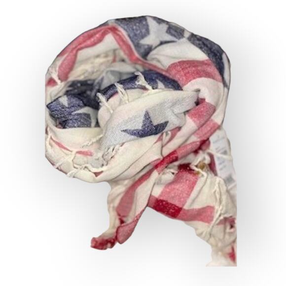 Nordstrom Red white and blue scarf NWT - Picture 1 of 2